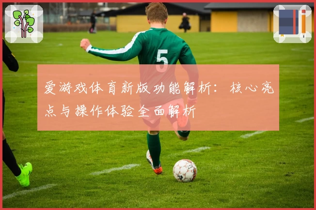 爱游戏体育新版功能解析：核心亮点与操作体验全面解析